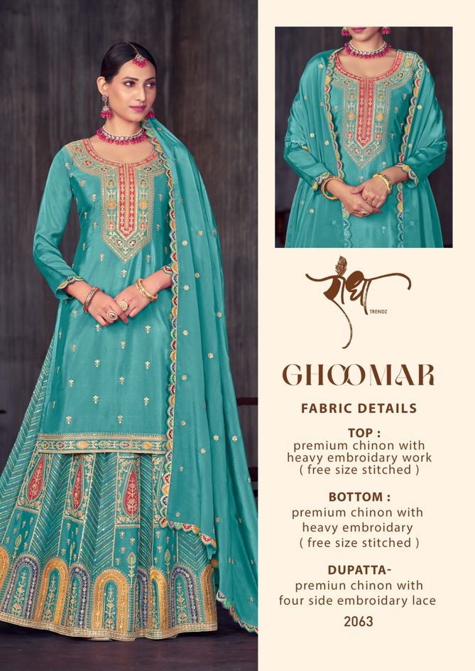 Ghoomar By Radha Trendz Wedding Wear Readymade Suits Wholesale Shop In Surat